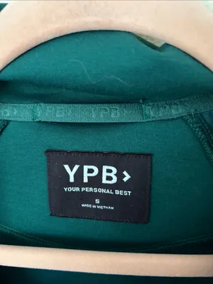 Abercrombie YPB NeoKNIT softstream quarter zip Emerald green S oversized thumbnail 5