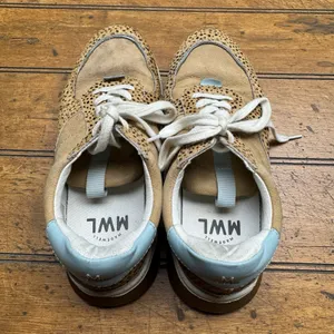 Madewell Kickoff Trainer Sneakers Womens Size 6.5M Faraway Sky Multi‎ NA848 thumbnail 3