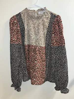 THML Leopard Print Top thumbnail 1