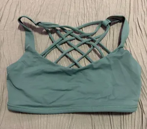 lululemon athletica Crisscross Back Bralette - Seafoam thumbnail 1