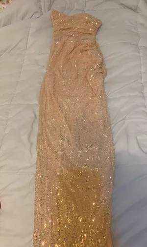 Lucy in the Sky Iridescent Sequin Corset Dress thumbnail 2