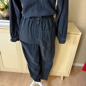 CITIZENS OF HUMANITY Surplus Black Wash Denim Jumpsuit Size XS‎ thumbnail 7