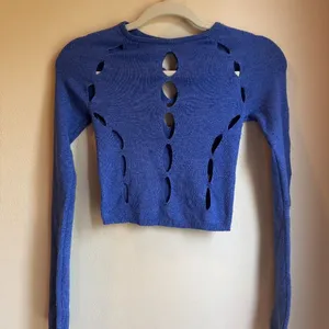 UO Ulla Cutout Sweater Royal Blue thumbnail 2