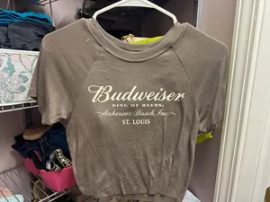PacSun Budweiser T-Shirt Cropped thumbnail 1