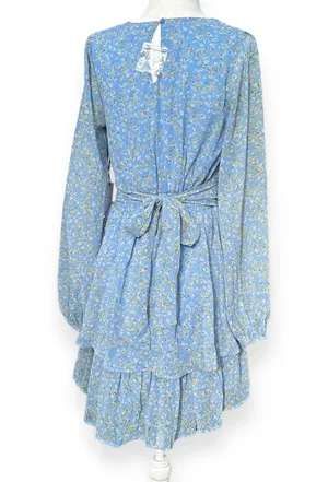 Japna Floral Layered Mini Dress thumbnail 4