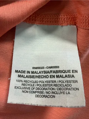 Nike Coral Ribbed Racerback Athletic Tank Top Size Small Yoga Workout thumbnail 7