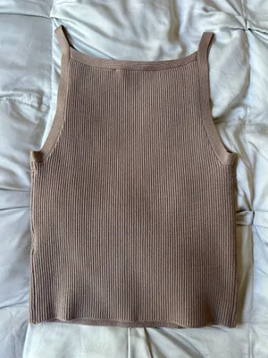 Abercrombie Ottoman High Neck Tank Top thumbnail 3