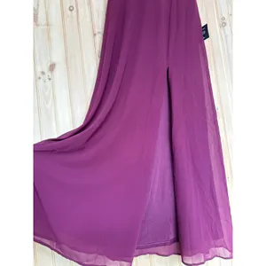 NWT Lulus Remarkable Arrival Plum Purple Sleeveless Maxi Dress Bridesmaid Sz XL thumbnail 3