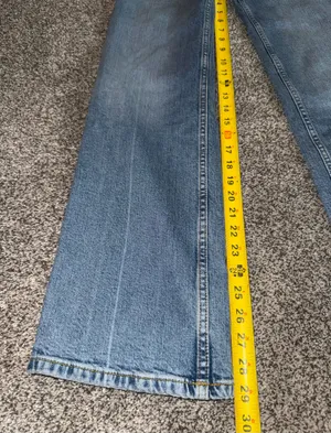 BDG Urban Outfitters Women's High-Rise Wide-Leg Blue Denim Jeans Size 28 thumbnail 2