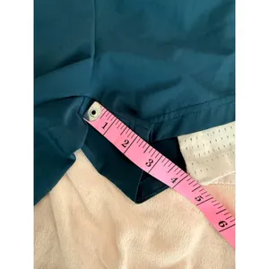 YoungLA 144 Womens 2-in-1 Training Shorts Teal White Mesh Liner Large thumbnail 5
