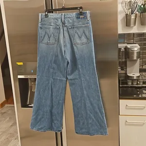 💕MOTHER SUPERIOR💕 The Tomcat Roller Jeans ~ Pretty Is As Pretty Does 30 NWOT thumbnail 13