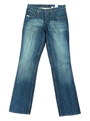 Cruel Girl Slim Juniors Size 9 Long Bootcut Jeans Dark Wash‎ Western Mid Rise thumbnail 1