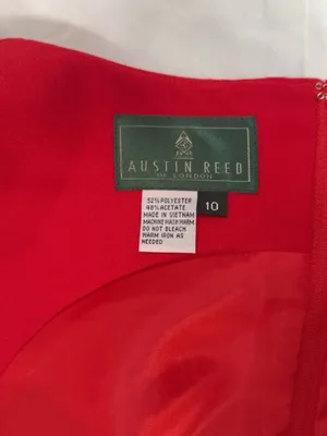 Austin Reed Red Midi Sheath Dress thumbnail 5