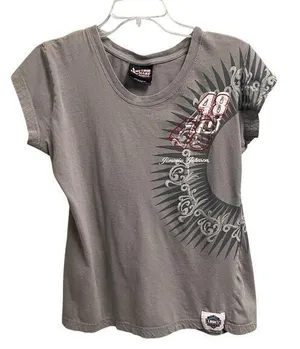 Nascar Chase Authentics Lowes 48 Jimmie Johnson Womens Tee Size Medium Racing thumbnail 1