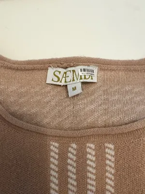 Free People‎ x Saemdi see notes oversized medium sweater thumbnail 4
