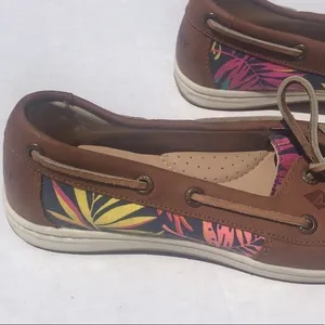 Sperry Top Sider with Floral Print‎ Shoes Size 6.5 thumbnail 10