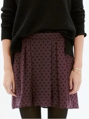 MADEWELL‎ Polka Dot Mini Skirt thumbnail 1