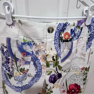 NWT Anthropologie The Colette Cropped Wide-Leg Pants Magic Fabric Edition sz 26 thumbnail 7