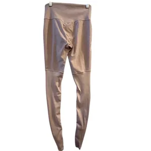 Alo Yoga‎ Women's High-Waist Ankle Leggings Beige/Pink Size S Activewear thumbnail 5