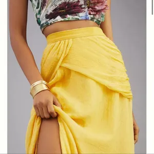 Anthropologie Hutch Shine Maxi Skirt thumbnail 5
