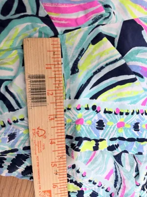 Lilly Pulitzer Shorts Katia High Tide Dancing Lady Flowy Lounge Lg thumbnail 5