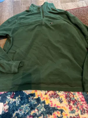 Ll bean large green pullover thumbnail 5