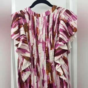 Anthropologie Maeve The Cassandra Maxi Dress Size XS thumbnail 7