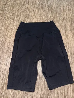 Black biker shorts thumbnail 2