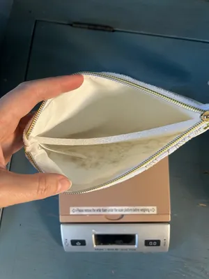 Papyrus White and Gold Floral Wristlet (New) thumbnail 4