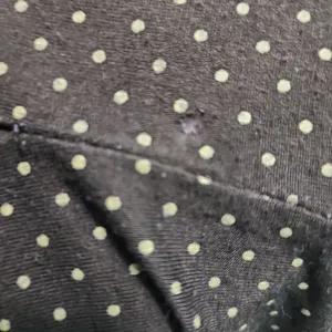Womens T-shirt Size Small Brown White Polka Dots Casual Chic Short‎ Sleeve thumbnail 6