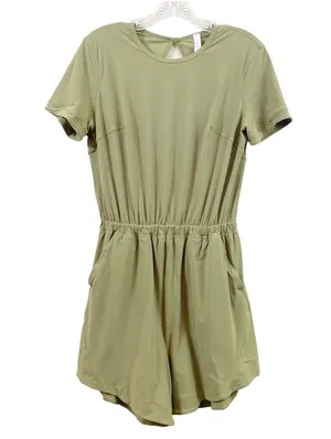 Lululemon Lightweight High-Neck Romper in Bronze Green thumbnail 1