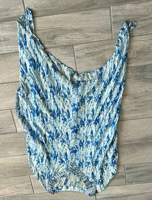 Blue sheer tunic Size L thumbnail 1