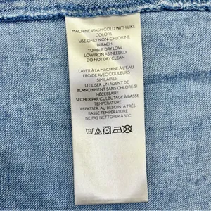 Get Obsessed Cotton Denim Mini Dress- Women's Size Medium thumbnail 9