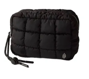 Free People Movement Quilted Mini Case Black NEW thumbnail 1