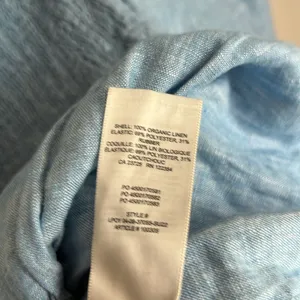 Aritzia Wilfred Blue Tempest Linen Dress Small thumbnail 7