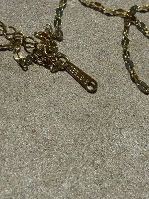 Clover necklace Gold thumbnail 5