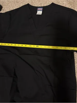 NEW Cherokee Professionals Scrubs Set, Modern Classic Black Size M (run big!!) thumbnail 12