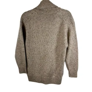 Aritzia Wilfred Free Button Up‎ Grandpa Cardigan Wool Blend Tan Women's Sz 2XS thumbnail 2