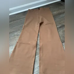 Quince tan‎ brown pull on pants size small thumbnail 5