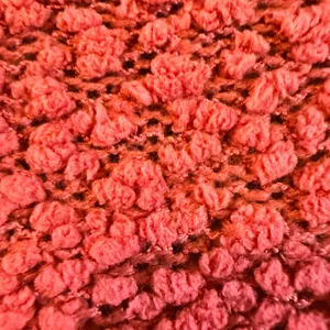 Umgee Large Rust Red Popcorn Knit Dolman Cardigan Sweater Warm Pockets thumbnail 4