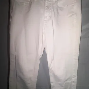J. Jill Denim Womens White High Rise Straight Leg Crop Raw Hem Jeans 4 Petite thumbnail 5