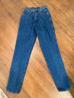 Rockies Dark Blue High-Waist Jeans thumbnail 5