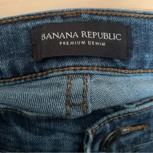 Banana Republic Girlfriend Classic Blue Jeans 26 thumbnail 7