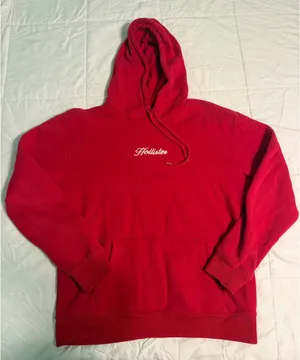 Hollister Red Hoodie thumbnail 1