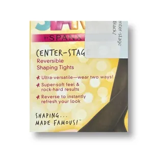 New‎ STAR by SPANX Center Stage Reversible Tights Black Java Size A Office Party thumbnail 5