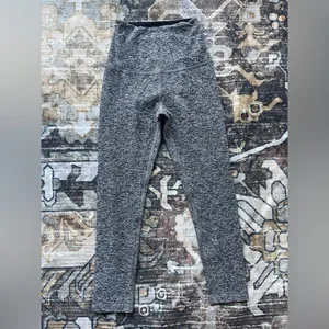Beyond Yoga Caught In The Midi Gray Spacedye High‎ Waist Leggings Ankle thumbnail 2