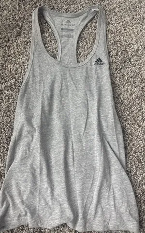 Adidas Women’s Tank Top Grey thumbnail 1