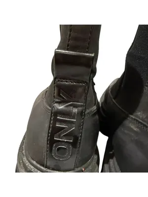Only Black Chunky Ankle Boots Size 39 thumbnail 6