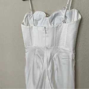 House of CB Myrna Ivory‎ Corset Slip Dress white NWOT Size L thumbnail 8