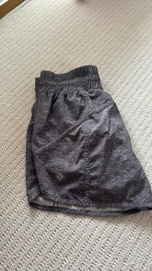 gray lululemon shorts thumbnail 6